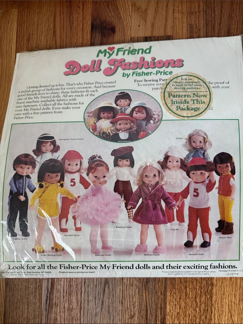 Fisher-Price Vintage My Friend Doll Fashions Sunshine Party Dress